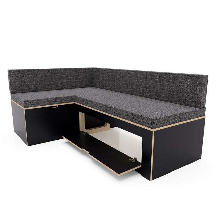 Low Height Laminated L Shaped Universal Bed